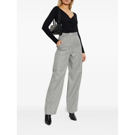 25FW 막스마라 스트레이트 팬츠 ABETAIA 473 049 GREY - MAX MARA