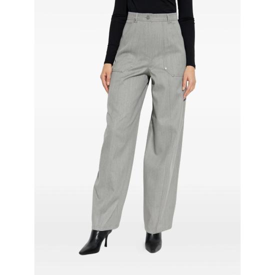 25FW 막스마라 스트레이트 팬츠 ABETAIA 473 049 GREY - MAX MARA