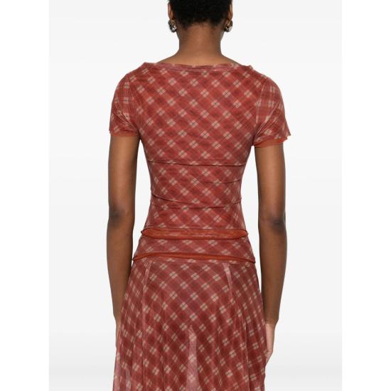 25FW 하우스오브써니 탑 VOL2662 MULTI RED - HOUSE OF SUNNY