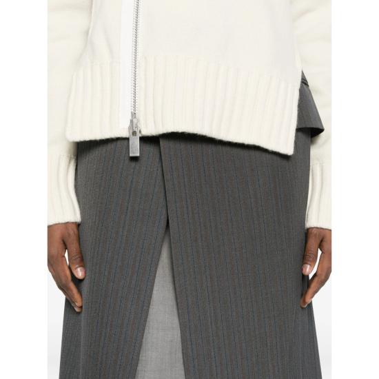 25FW 사카이 코트 25 08123 156 NEUTRALS GREY - SACAI