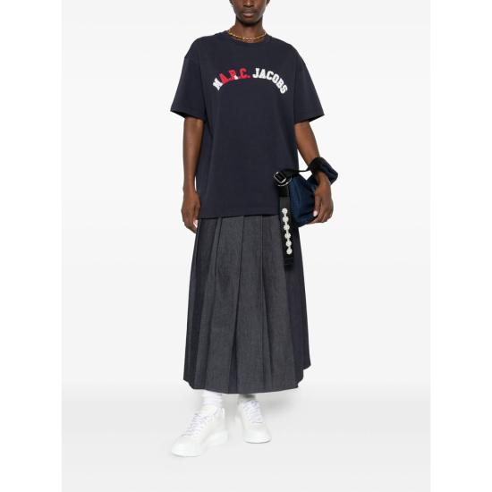 25FW 아페쎄 X 마크제이콥스 탑 COHKS H26554 IAK BLUE - A.P.C. X MARC JACOBS