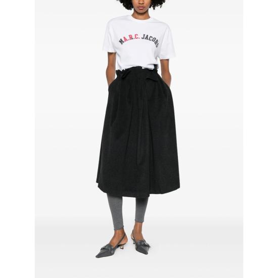 25FW 아페쎄 X 마크제이콥스 반팔 티셔츠 COHKS H26554 AAB WHITE - A.P.C. X MARC JACOBS