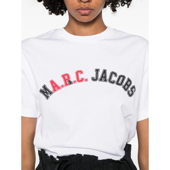 25FW 아페쎄 X 마크제이콥스 반팔 티셔츠 COHKS H26554 AAB WHITE - A.P.C. X MARC JACOBS