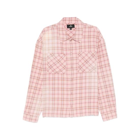 25FW 리프레젠트 긴팔 셔츠 MLM100106 24 QUART PINK WHITE