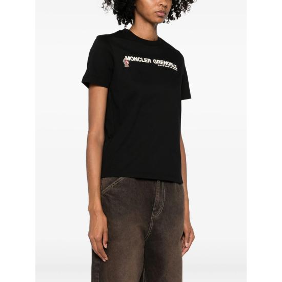 25FW 몽클레어 그레노블 반팔 티셔츠  89AZ9 8C000 01 999 BLACK - MONCLER