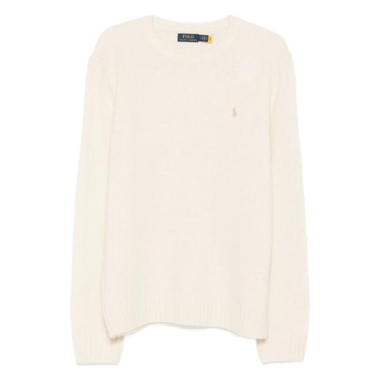 25FW 랄프 로렌 스웨터 710918805509 CREAM WHITE