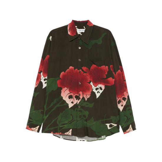 25FW 아워레가시 셔츠 M4252AH HELLO BROWN GREEN