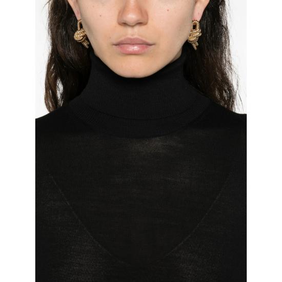 25FW 고즈 보태니컬 터틀넥 D233 T S NERO BLACK - GOES BOTANICAL