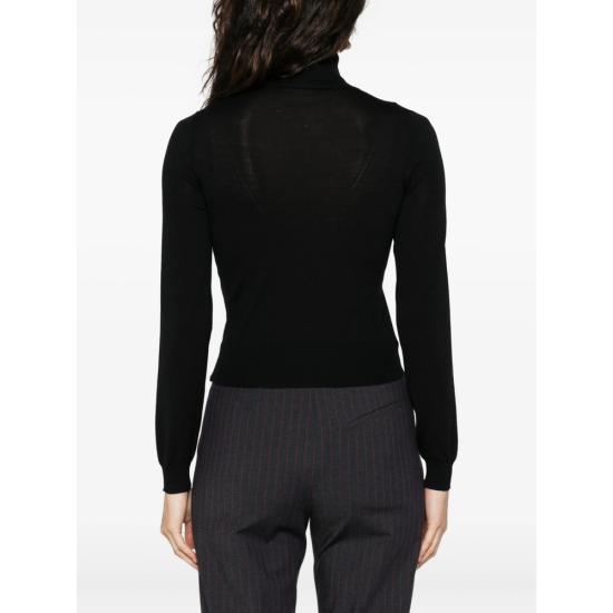 25FW 고즈 보태니컬 터틀넥 D233 T S NERO BLACK - GOES BOTANICAL