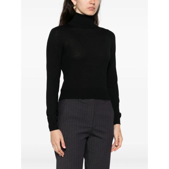 25FW 고즈 보태니컬 터틀넥 D233 T S NERO BLACK - GOES BOTANICAL