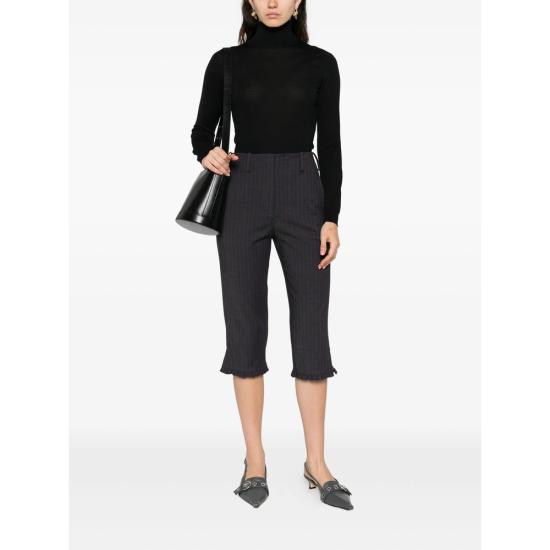 25FW 고즈 보태니컬 터틀넥 D233 T S NERO BLACK - GOES BOTANICAL