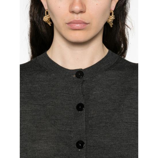 25FW 고즈 보태니컬 가디건 D231 B 1002 GREY - GOES BOTANICAL