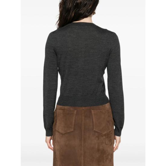 25FW 고즈 보태니컬 가디건 D231 B 1002 GREY - GOES BOTANICAL