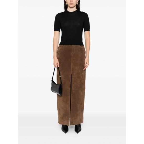 25FW 고즈 보태니컬 스웨터 D230 NERO BLACK - GOES BOTANICAL