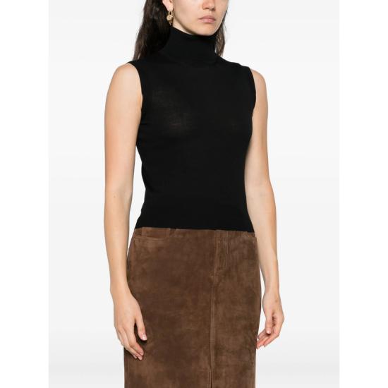 25FW 고즈 보태니컬 터틀넥 D229 B NERO - GOES BOTANICAL