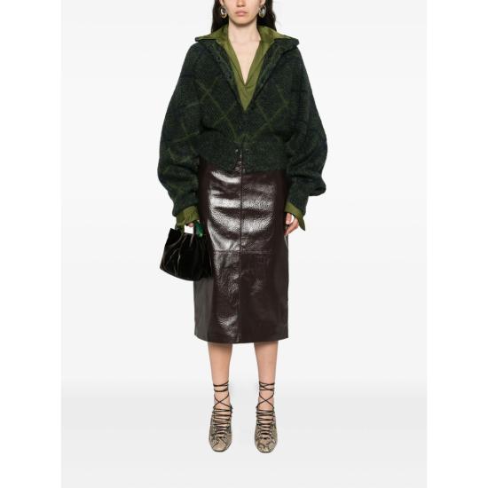 25FW 드리스 반 노튼 블라우스 2617 011155 604 GREEN - DRIES VAN NOTEN