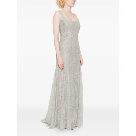 25FW 코스타렐로스 미디 원피스 PF2556 ELYSIA GREY - COSTARELLOS