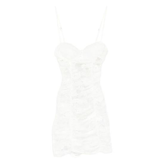 25FW 마크공 숏 원피스 25AW090DS200 WHITE