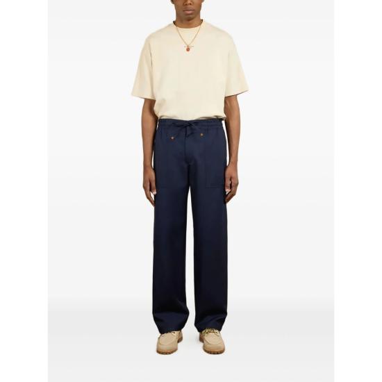 25FW 드롤드무슈 스트레이트 팬츠 I BP197 PL127 NAVY BLUE - DROLE DE MONSIEUR