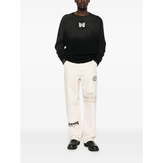 25FW 니들스 스웨터 RW336 BLACK - NEEDLES