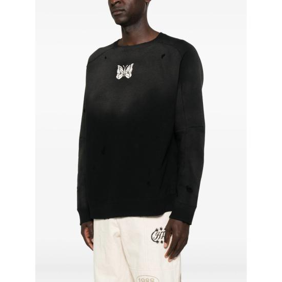 25FW 니들스 스웨터 RW336 BLACK - NEEDLES