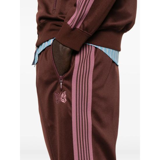 25FW 니들스 트레이닝/조거 팬츠 RW321 BROWN RED - NEEDLES