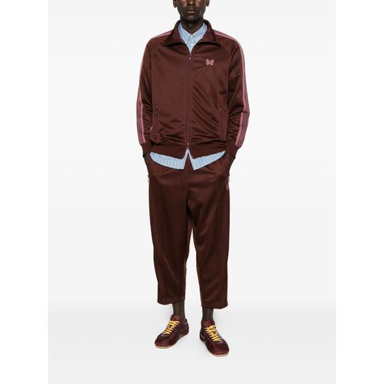 25FW 니들스 트레이닝/조거 팬츠 RW321 BROWN RED - NEEDLES