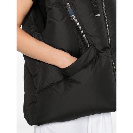 25FW 크리스조이 베스트 KWF25R2803 NY0030 BLACK - KHRISJOY