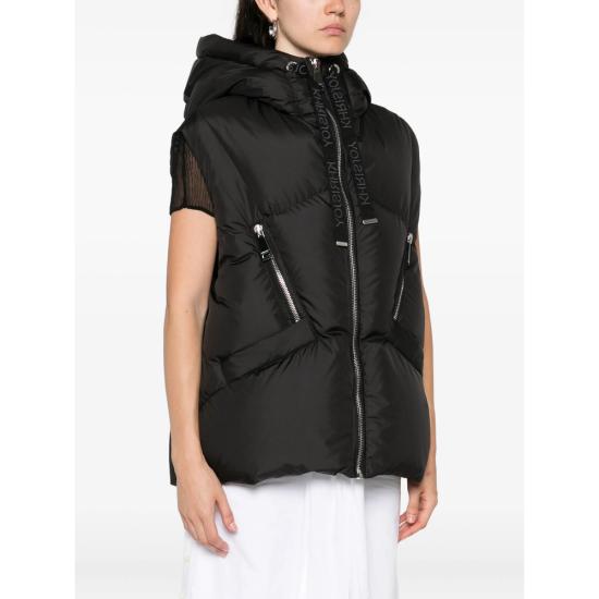 25FW 크리스조이 베스트 KWF25R2803 NY0030 BLACK - KHRISJOY