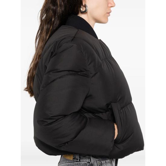 25FW 크리스조이 봄버 자켓 KWF25R0647 NY0029 BLACK - KHRISJOY