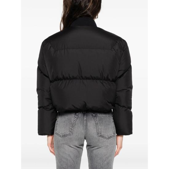 25FW 크리스조이 봄버 자켓 KWF25R0647 NY0029 BLACK - KHRISJOY