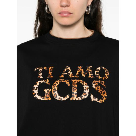 25FW 지씨디에스 반팔 티셔츠 B2XW2325JF1 BLACK - GCDS