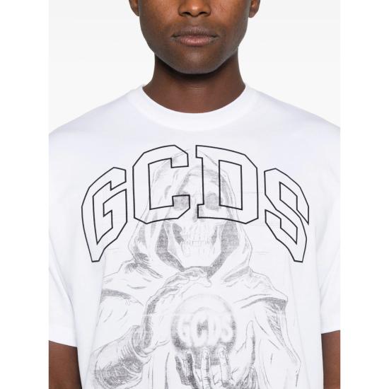 25FW 지씨디에스 탑 B2CM2317JF1 OPTWH WHITE - GCDS