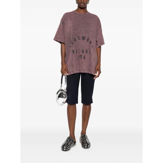 25FW 지씨디에스 탑 B2CM2312JF1 BORDE RED - GCDS