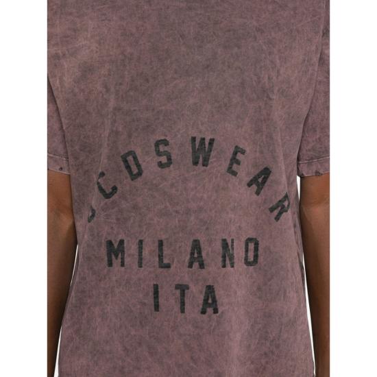 25FW 지씨디에스 탑 B2CM2312JF1 BORDE RED - GCDS