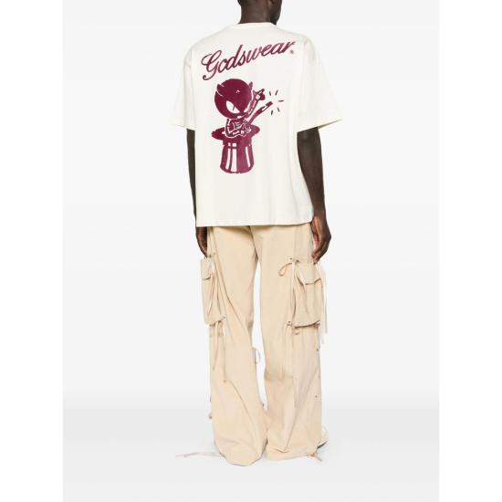 25FW 지씨디에스 탑 B2CM2311JF1 BONE NEUTRALS - GCDS