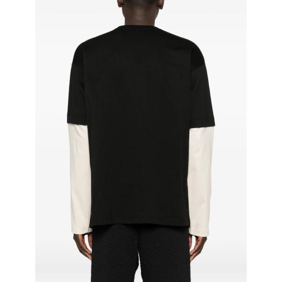 25FW 지씨디에스 긴팔 티셔츠 B2CM2205JF1 BLACK - GCDS