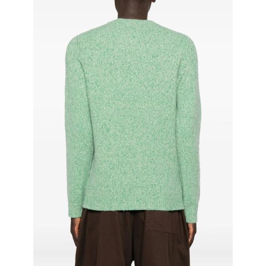 25FW 로베르토 콜리나 스웨터 M43001 M4324 GREEN - ROBERTO COLLINA