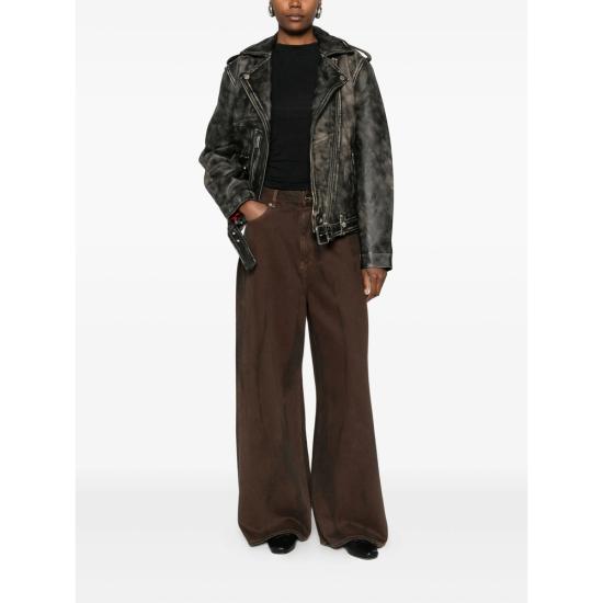 25FW 게스투즈 가죽 자켓 10910555 RYLEE VINBK BLACK - GESTUZ