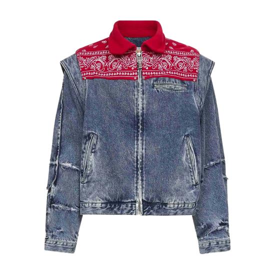 25FW 피디에프 데님 자켓 DFM09027 DF121 WHBLU BLUE