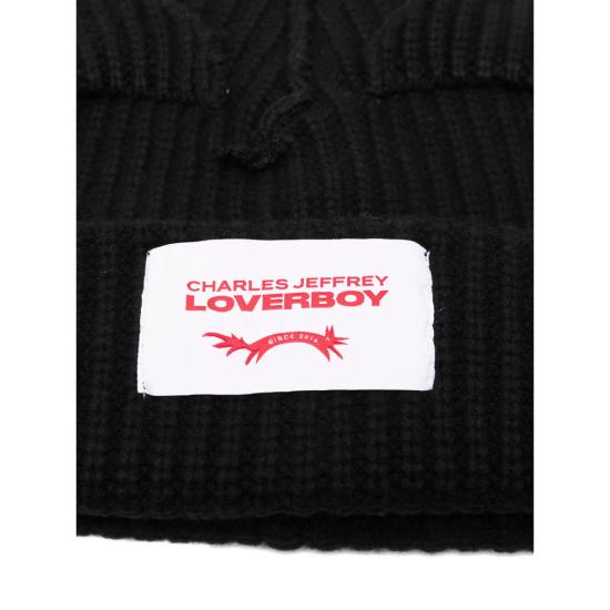 25FW 찰스 제프리 러버보이 비니 054132401 BLK BLACK - CHARLES JEFFREY LOVERBOY