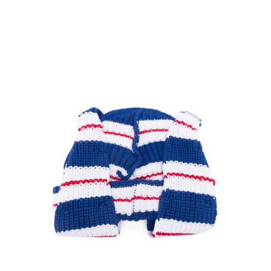 25FW 찰스 제프리 러버보이 비니 052130206 BLU BLUE WHITE - CHARLES JEFFREY LOVERBOY