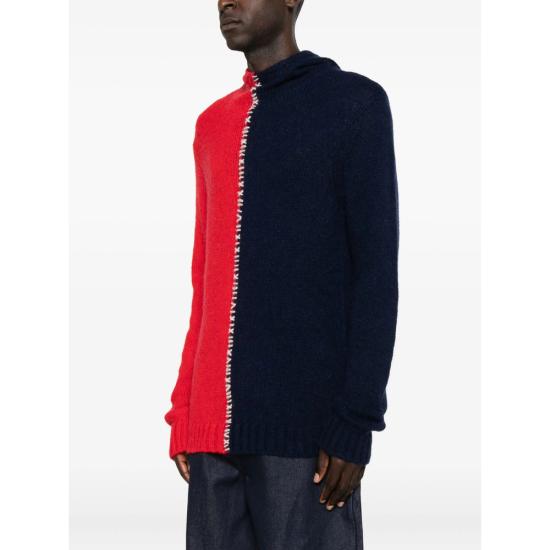 25FW 찰스 제프리 러버보이 터틀넥 052091102 RED RED BLUE - CHARLES JEFFREY LOVERBOY