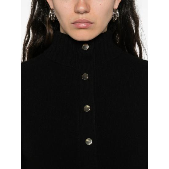 25FW 까르벵 가디건 6252K21220 KN323 DEPBK BLACK - CARVEN