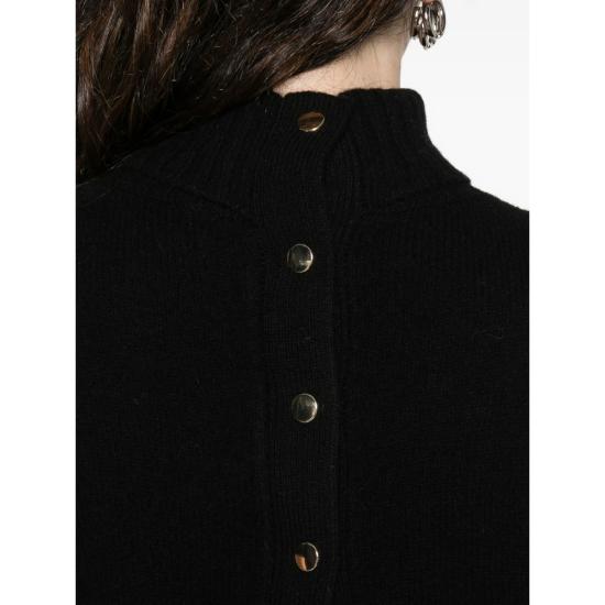 25FW 까르벵 가디건 6252K21220 KN323 DEPBK BLACK - CARVEN