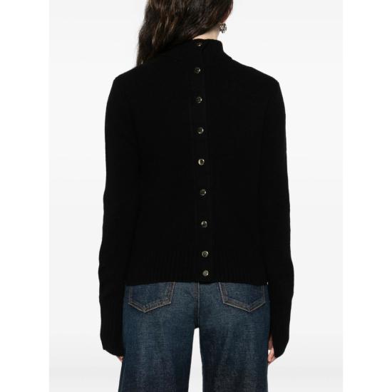 25FW 까르벵 가디건 6252K21220 KN323 DEPBK BLACK - CARVEN