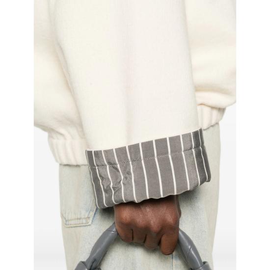 25FW 까르벵 긴팔 티셔츠 6252K21210 BL327 OFFWH WHITE - CARVEN