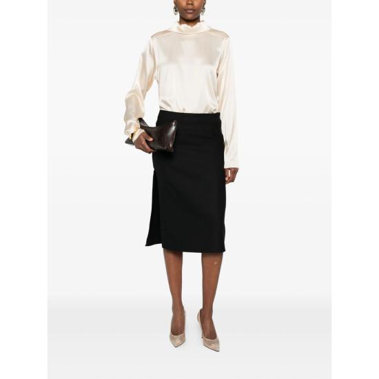 25FW 코버트 미디 스커트 DW6739 DW317 99 BLACK - COVERT