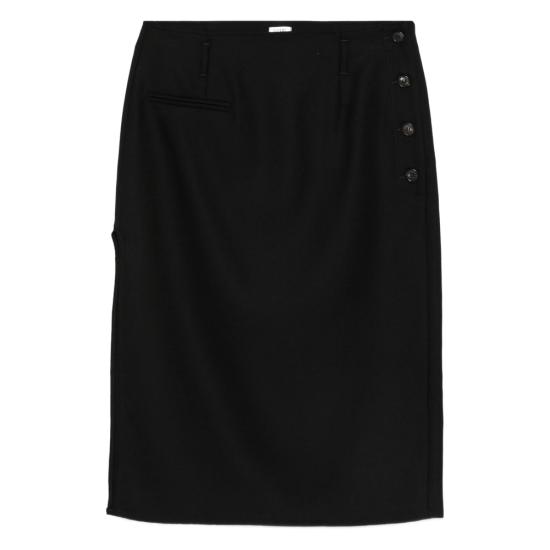 25FW 코버트 미디 스커트 DW6739 DW317 99 BLACK