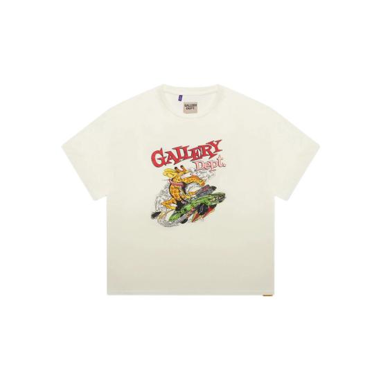 25FW 갤러리 디파트먼트 반팔 티셔츠 RGT 10301 LGWHI WHITE